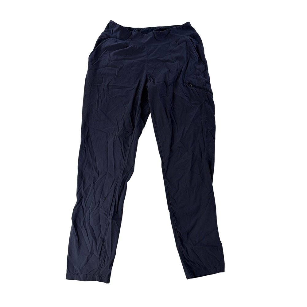 Mountain Hardwear Pants Womens M Dynama Ankle Hiking Stretch Zip Pocket Blue